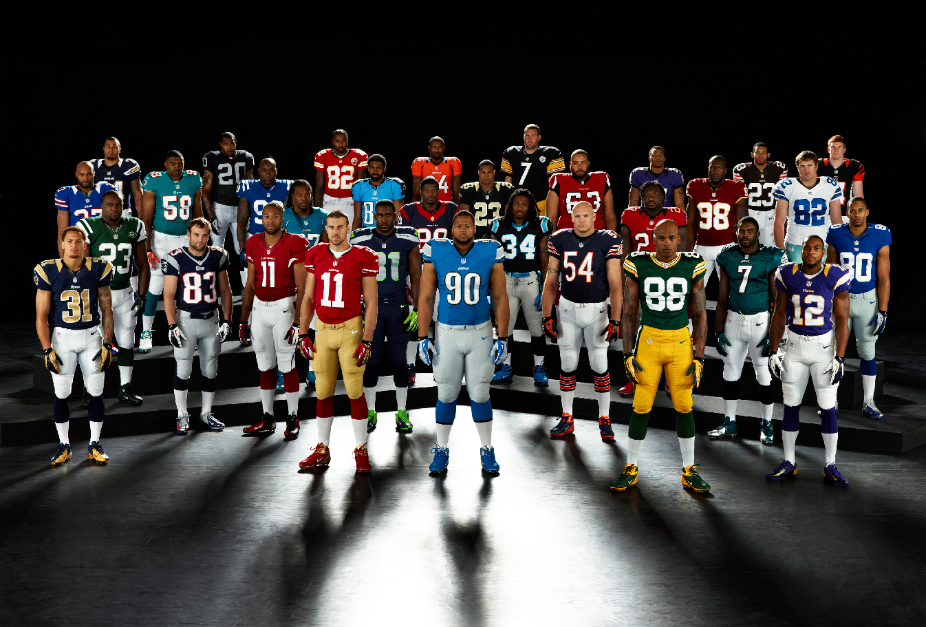top selling nfl jerseys by team