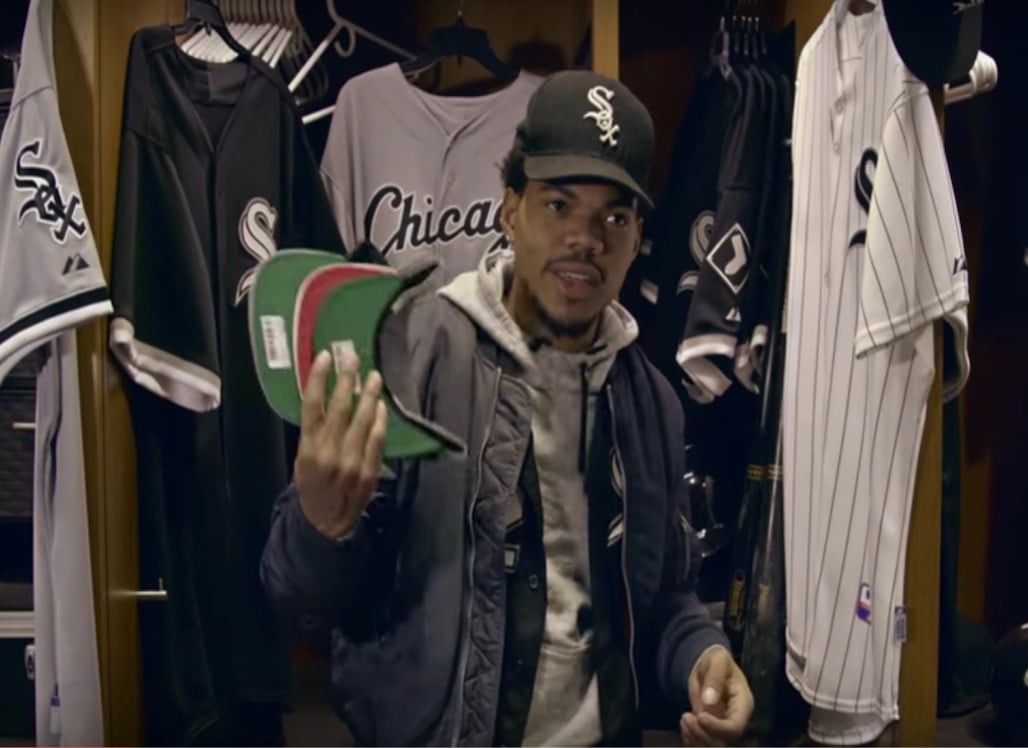 chance the rapper white sox hat sale