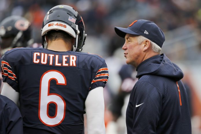 Jay Cutler and John Fox chicago bears
