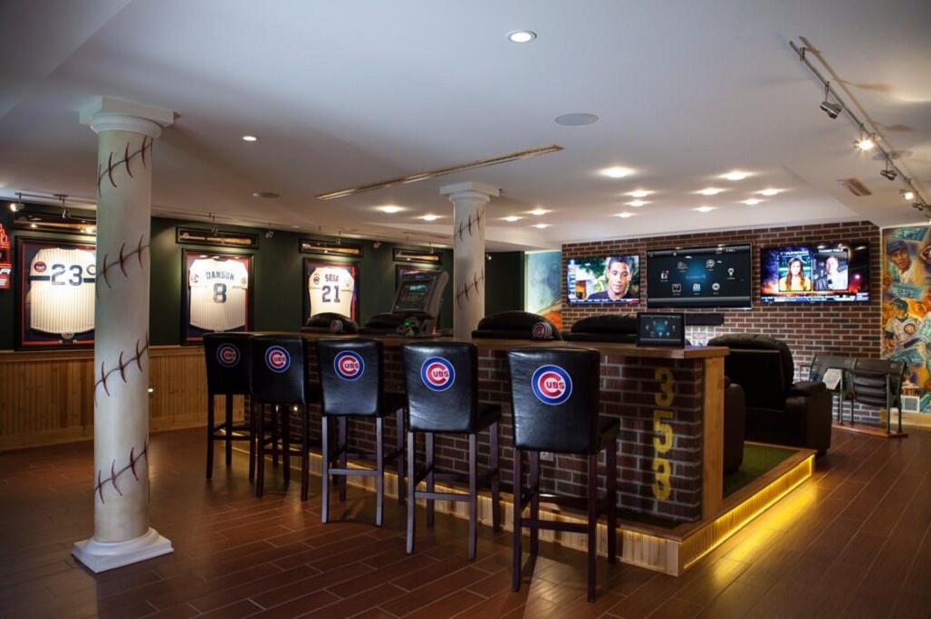 The Best Cubs Man Cave You Will Ever See