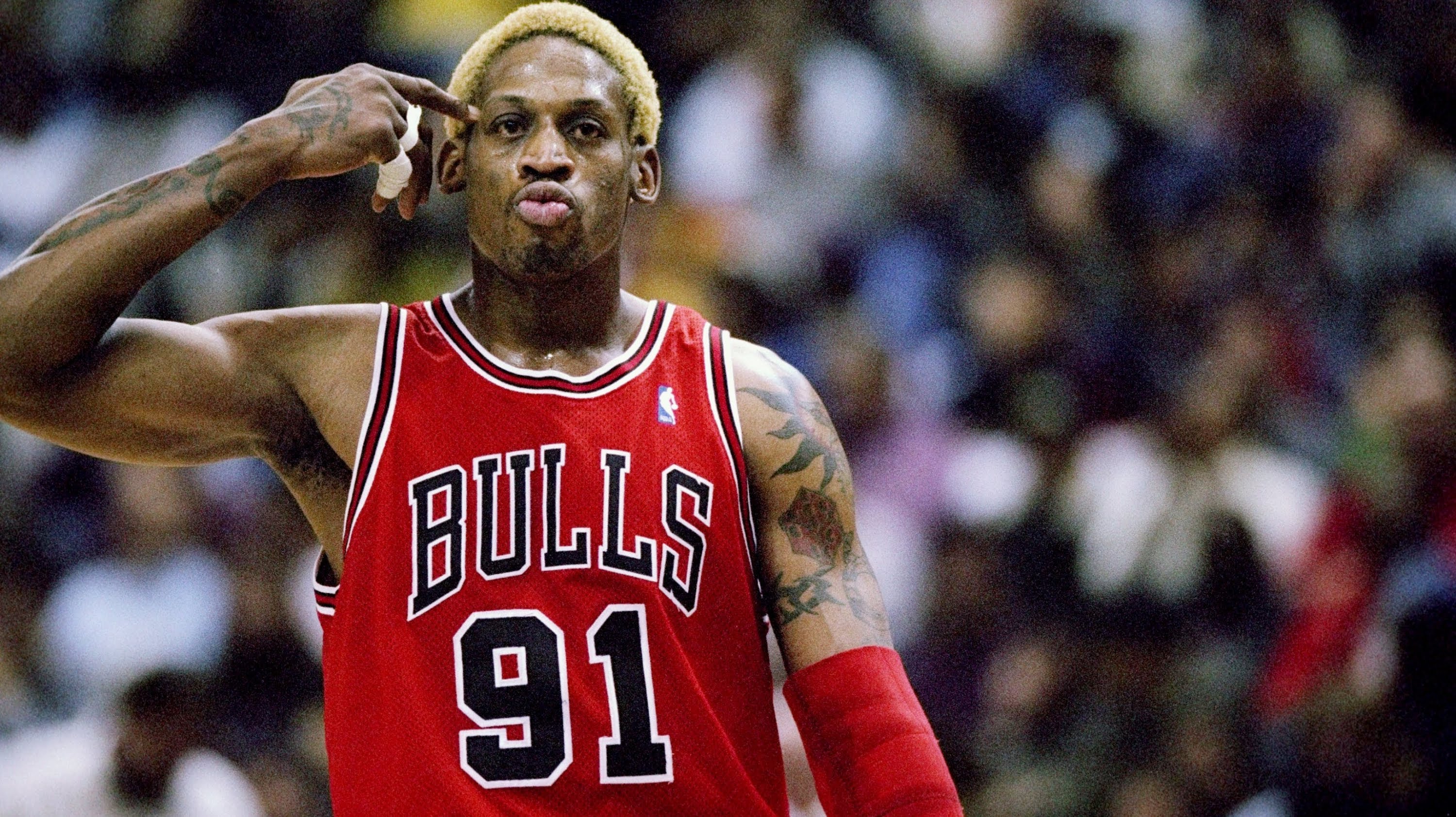 From that point on, Dennis Rodman was straight as an arrow, and we started  to win: Bulls legend Michael Jordan recalls the only time he called out The  Worm in their three