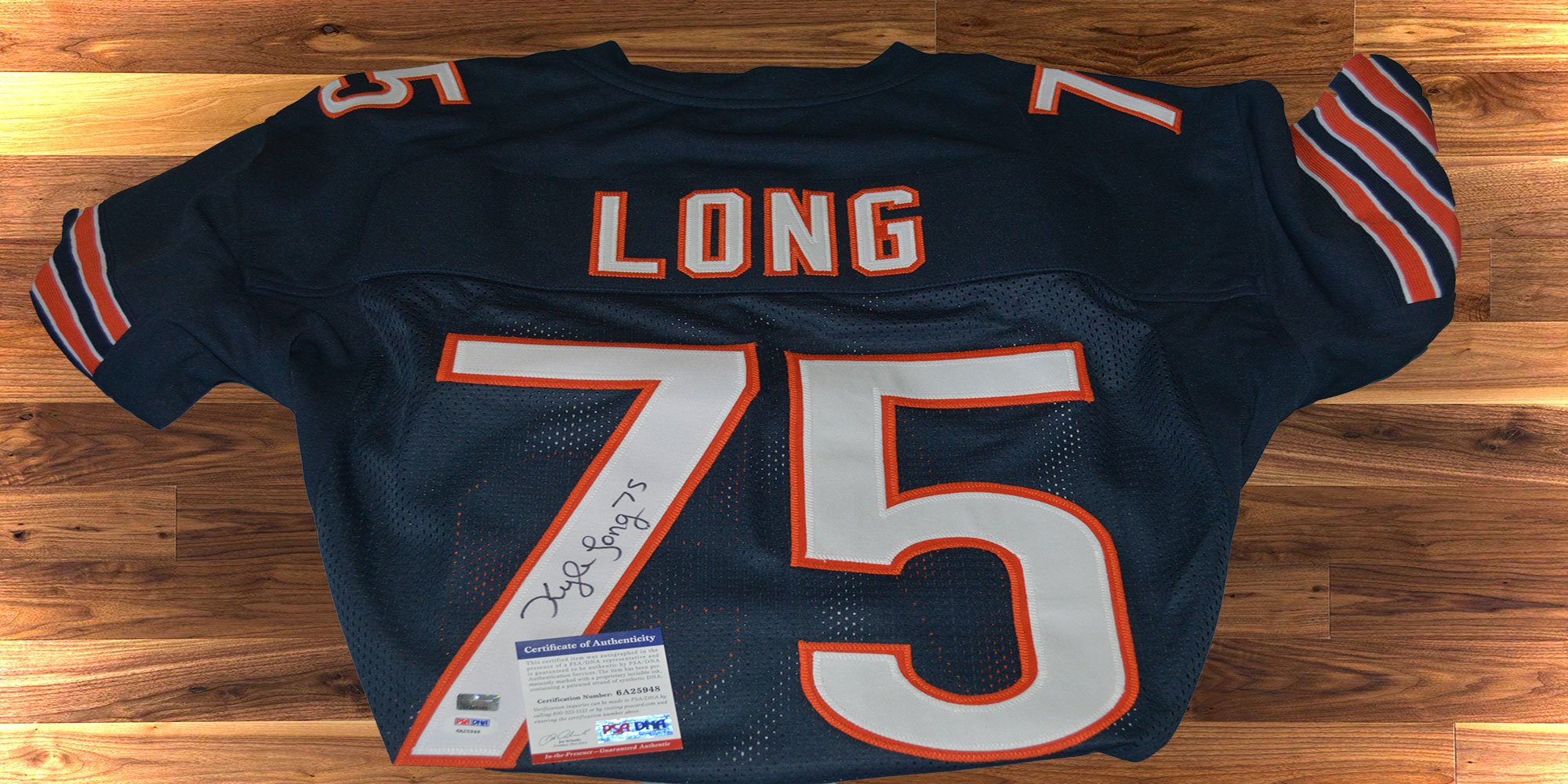 Win A FREE Autographed Kyle Long Jersey