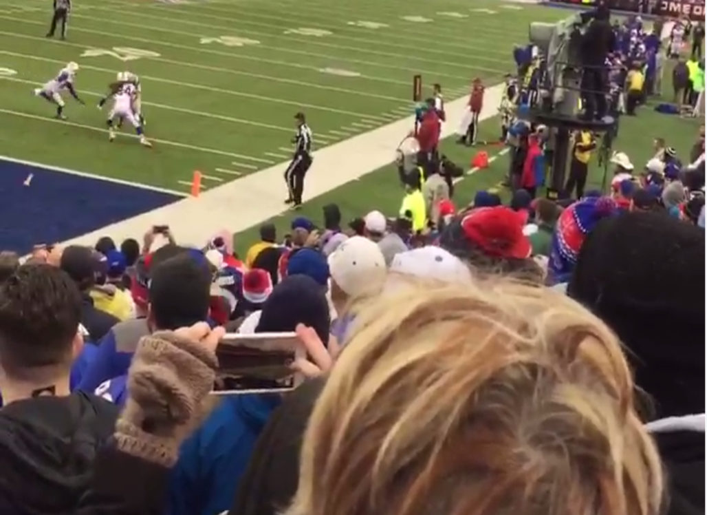 Poor Ref Has To Remove Dildo Thrown On Field During Bills Patriots Game