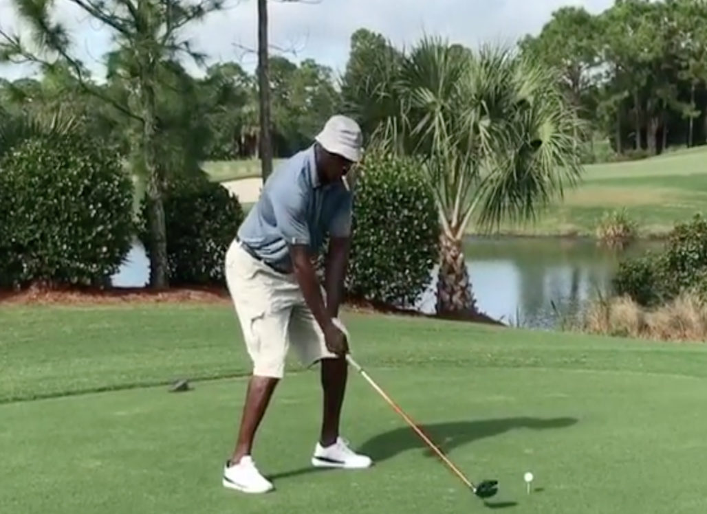 Michael Jordan Suddenly Has The Ugliest Golf Swing You've Ever Seen