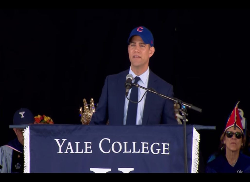 Theo Epstein Was The Class Day Speaker At Yale And His World Series