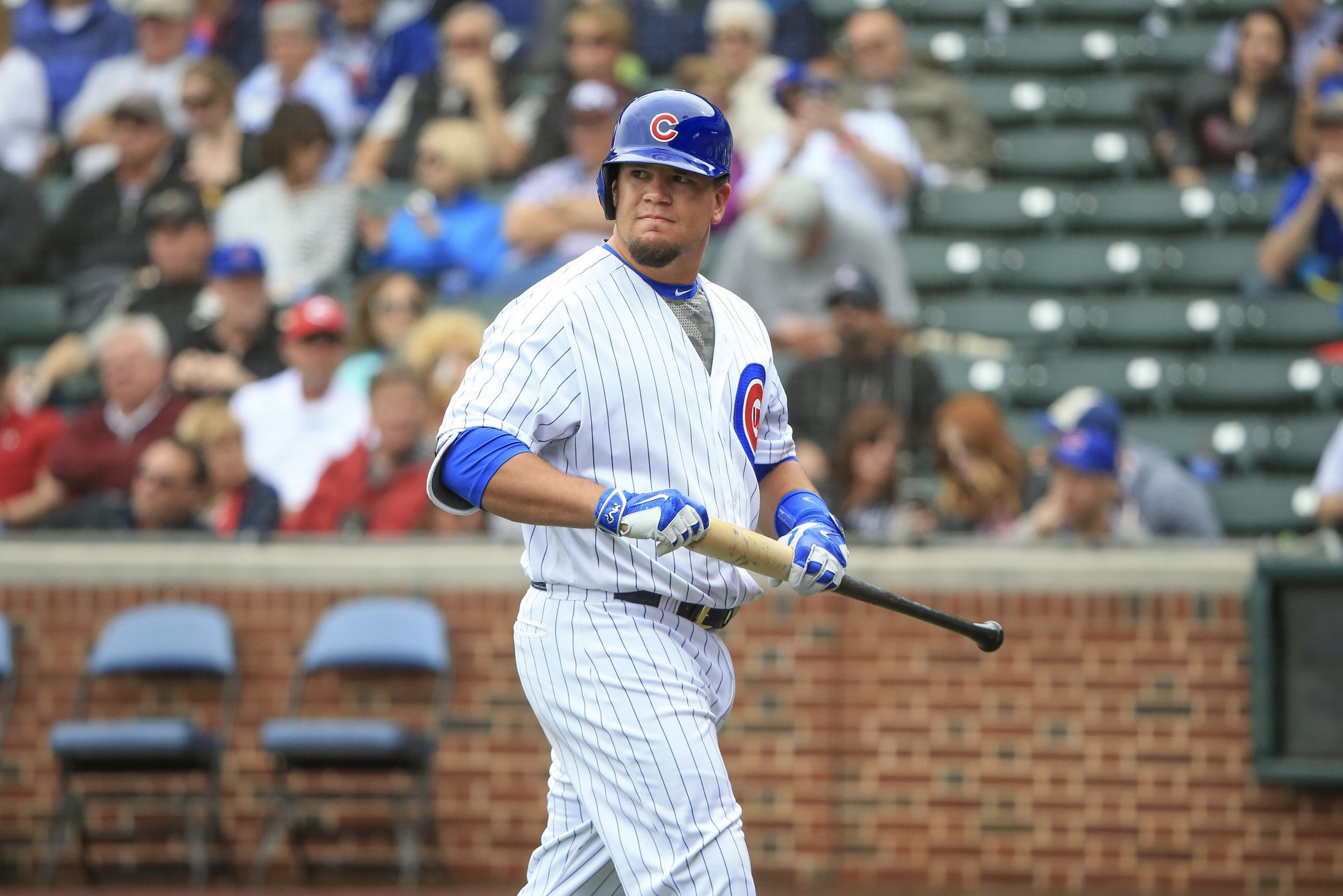 Where would Kyle Schwarber bat in your lineup? Swipe for Joe Maddon's  thoughts on why he likes him in the leadoff spot ➡️ #SageInsights