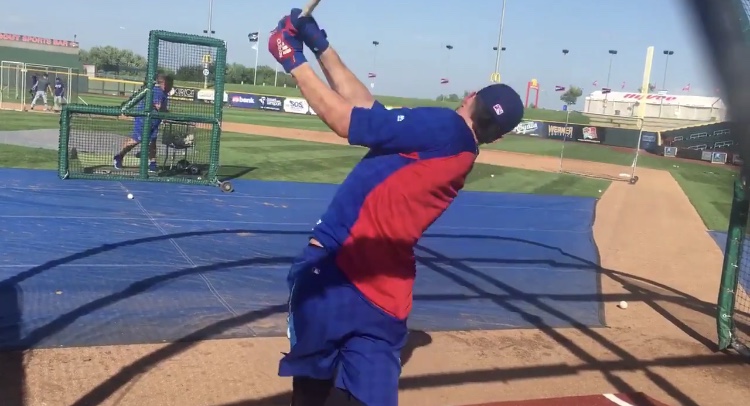 Watch Heres Your First Look At Kris Bryants New And Improved Swing