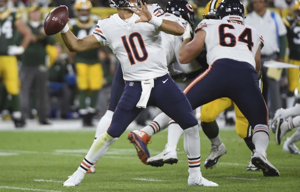 Highlight: Trubisky to Sims for the TD