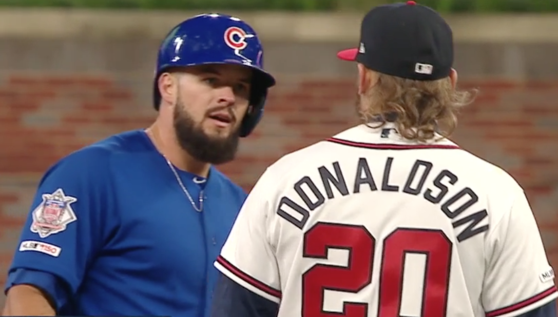 The Braves Got Pissed Off At David Bote For The Dumbest Reason