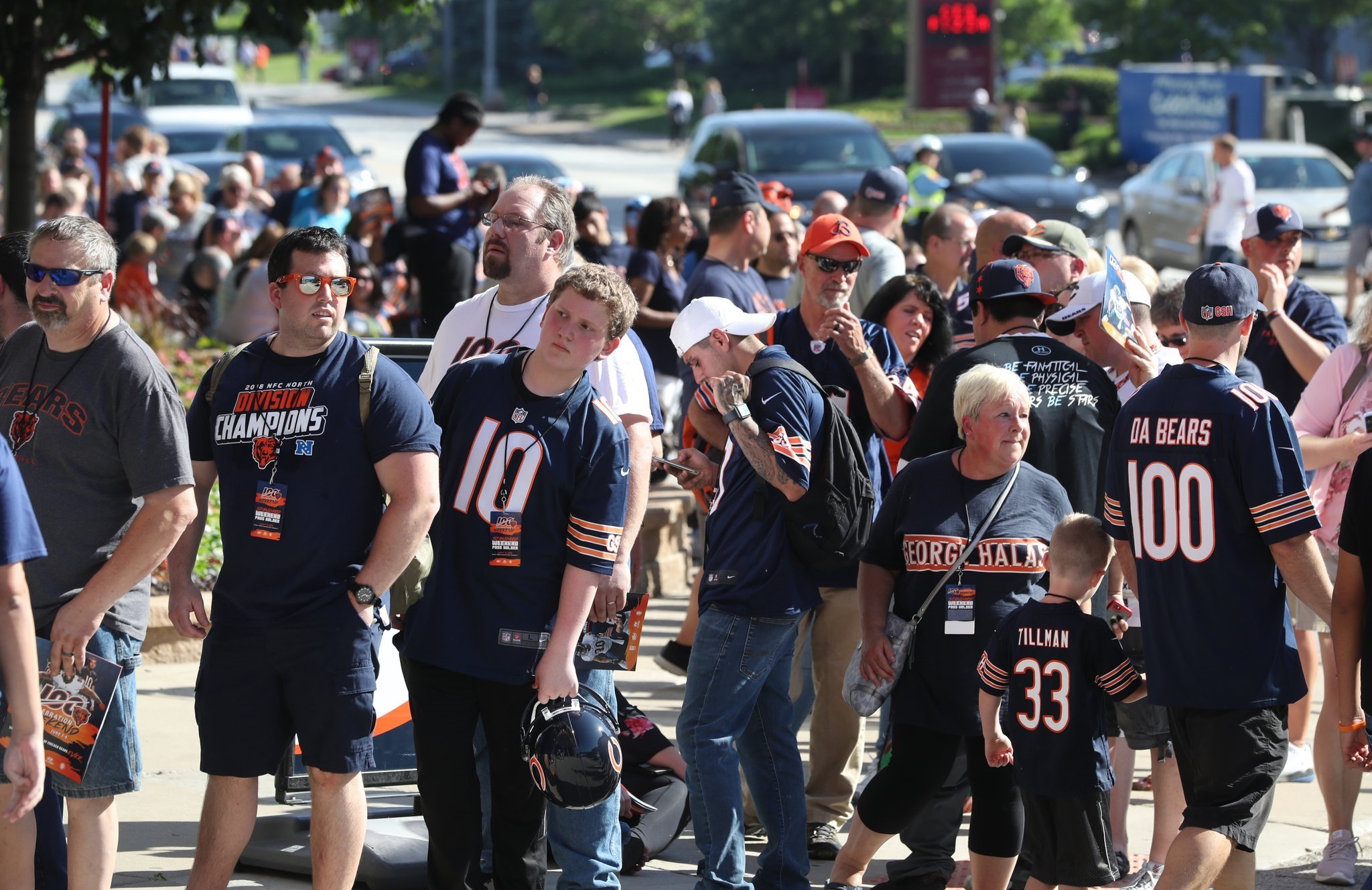 Chicago Bears NFC North Division Champions 2018 T Shirts