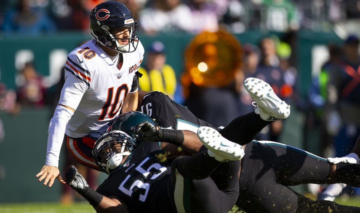 Mitch Trubisky's mistakes, a horrid run defense and a brutal loss