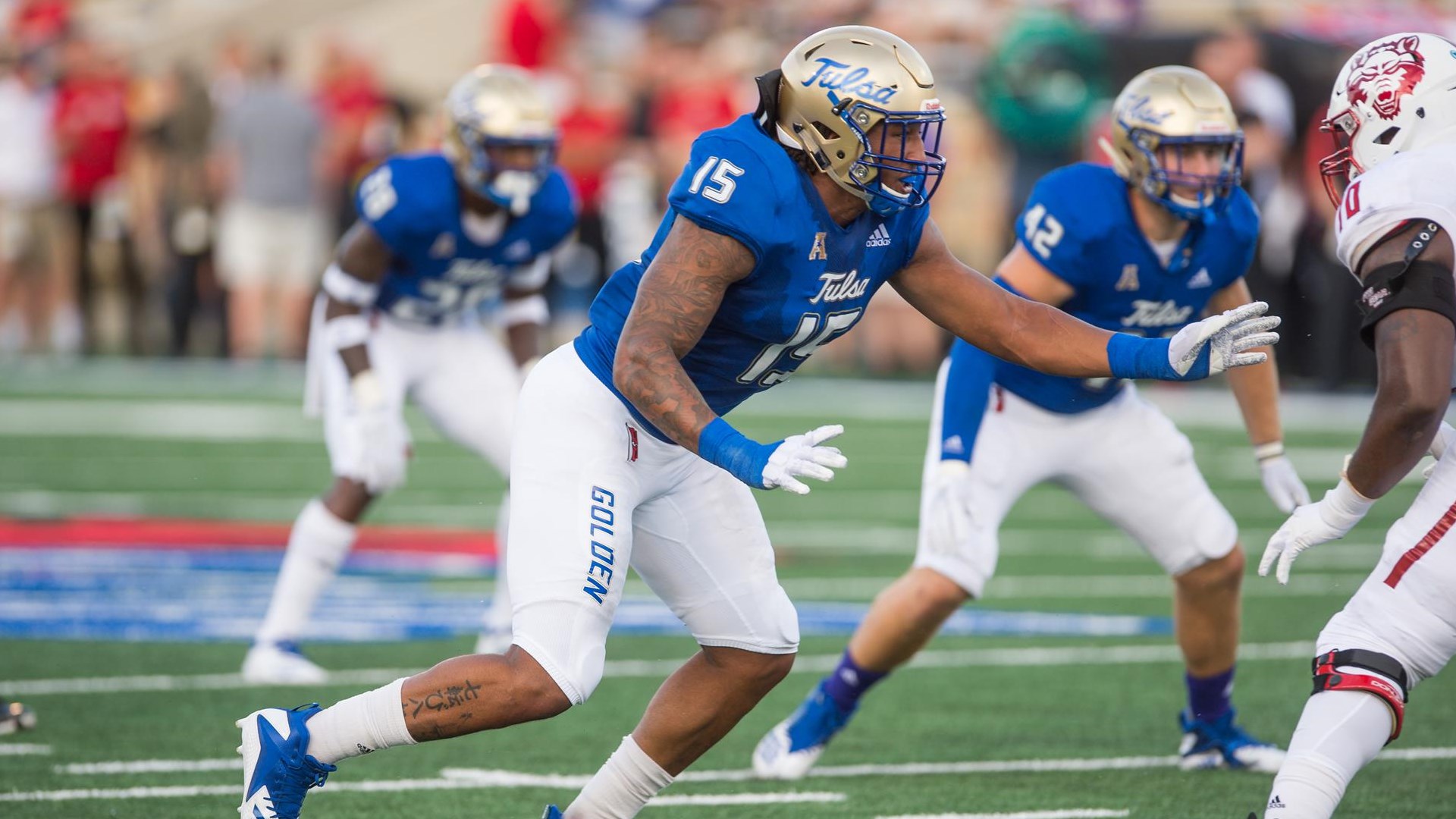 Trevis Gipson Goes to the Chicago Bears in the 5th Round - Tulsa