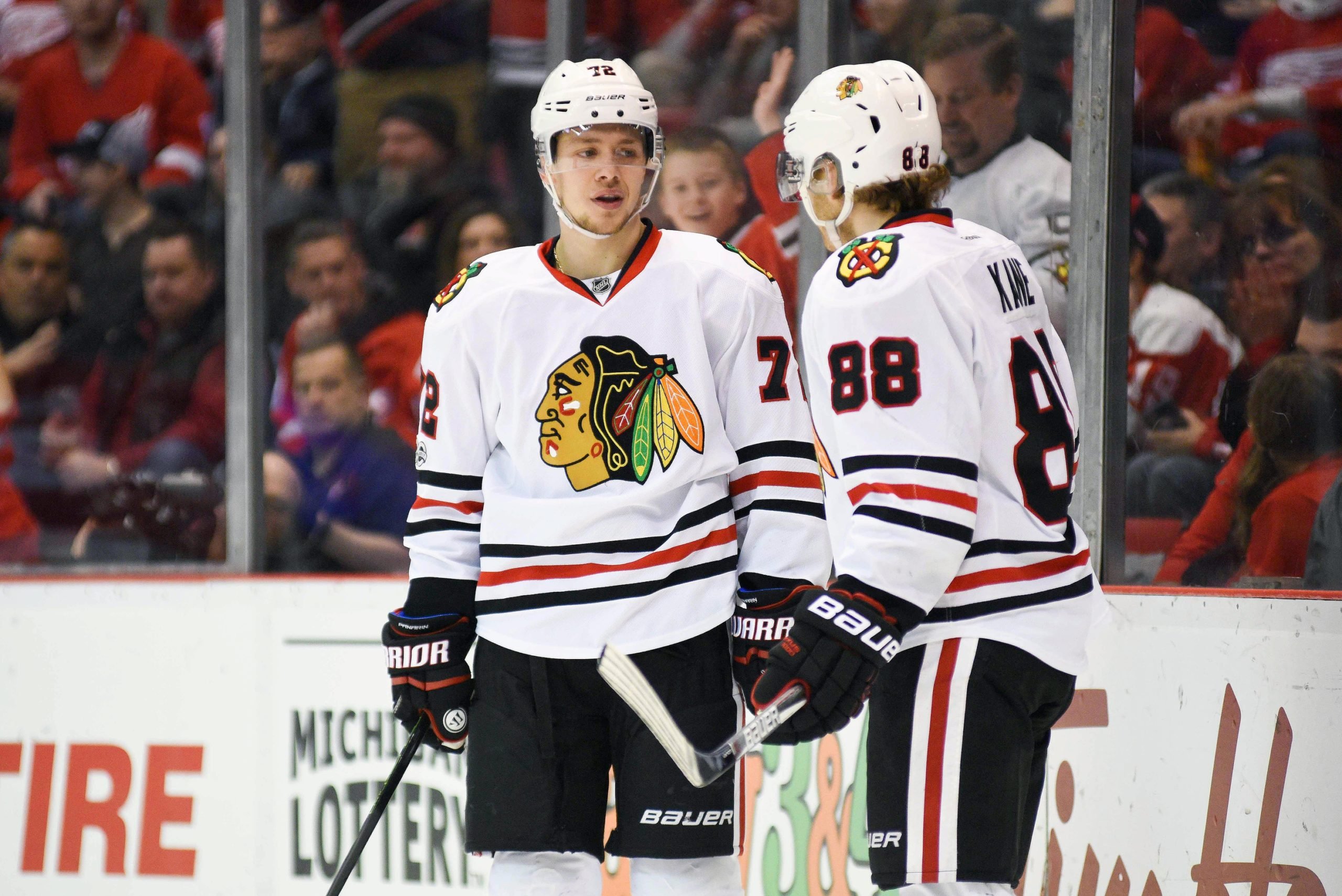 It was a big surprise for me': Panarin still confused about why Blackhawks  traded him