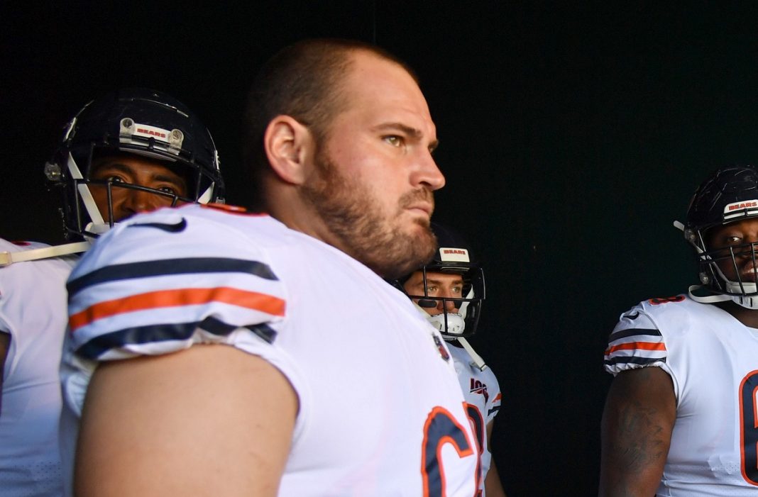 Vital piece of Bears O-line Whitehair returns to practice