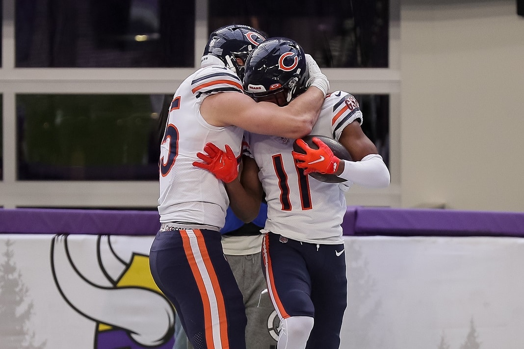 Bears TE Cole Kmet Left Practice with an Apparent Injury