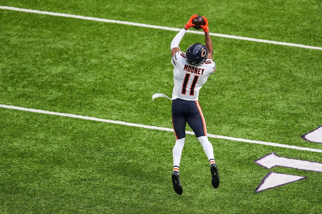 Chicago Bears rookie WR Darnell Mooney continuing to exceed expectations