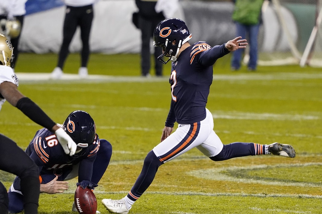 Cairo Santos no longer is surprised by shoddy grass at Soldier Field. The Chicago  Bears kicker has simply learned to adapt., Illinois