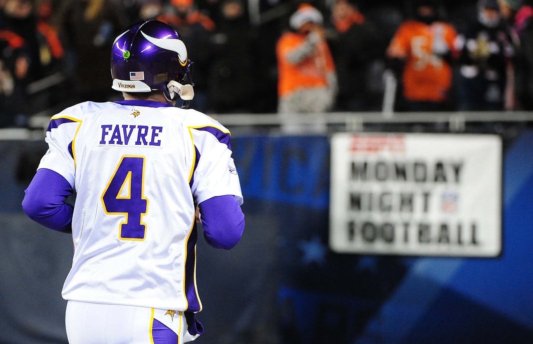 Brett Favre's intro to HOF voters apparently lasted a whole 9