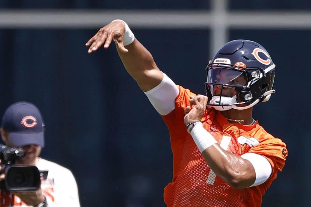 NFL Just Made Sure Justin Fields Is Front And Center This Preseason