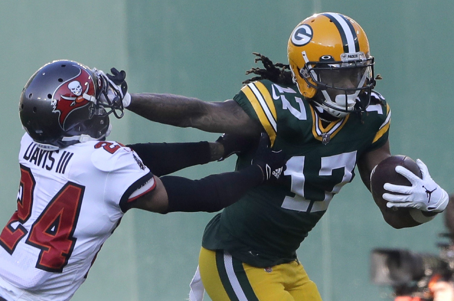 Packers receiver Davante Adams caught fire in third season