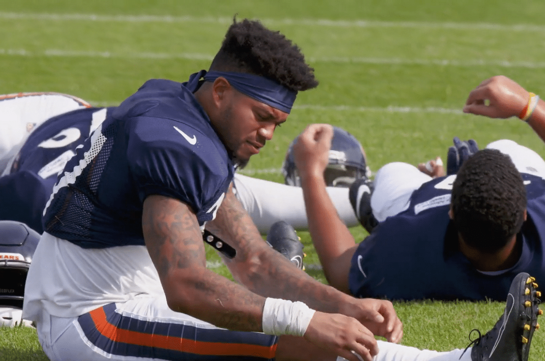 CHICAGO, IL - AUGUST 21: Chicago Bears cornerback Teez Tabor (37