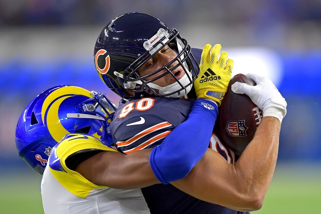 Bears tight end Jimmy Graham needs a good QB more than a 'hungry