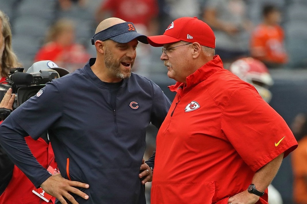 Chiefs' Andy Reid calms concerns on offense with Matt Nagy