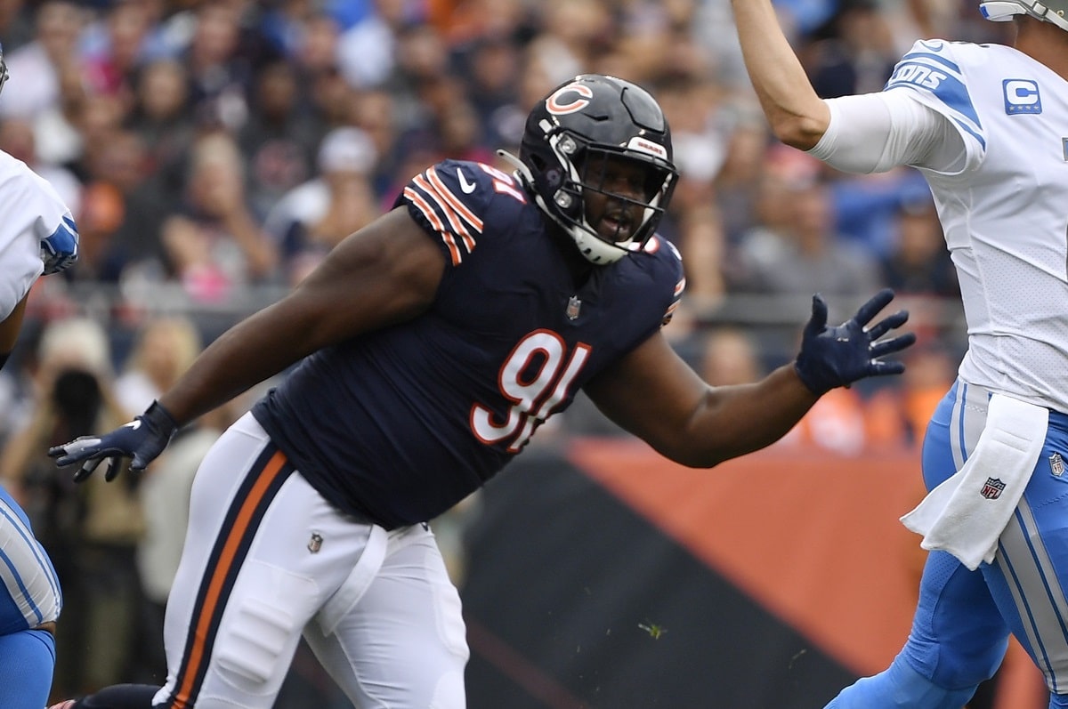 Bears Cut Tackle Eddie Goldman – NBC Chicago