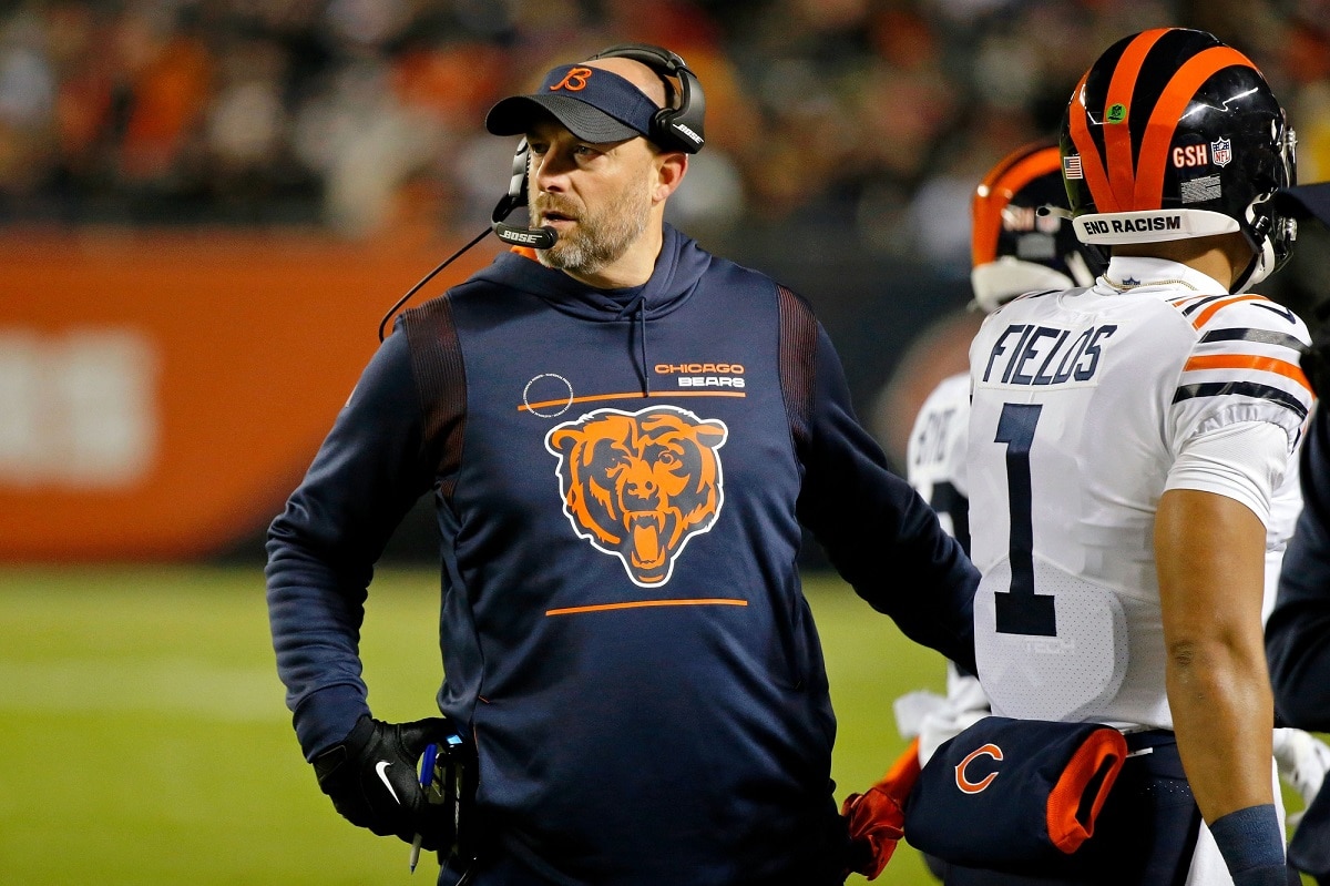 Matt Nagy Makes Justin Fields No. 1 Bears Quarterback, Chicago News