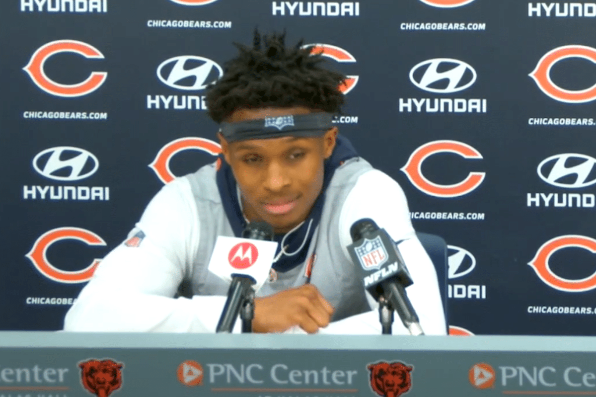 Darnell Mooney's message to Bears fans: 'Get ready to win'