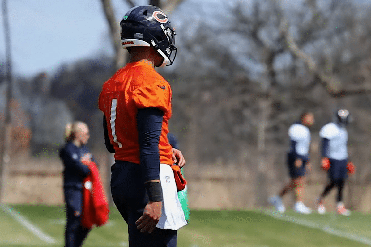 Byron Pringle praises Justin Fields for composure in Bears' Week 1 win