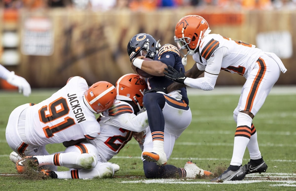 Justin Fields Was "Really Pissed" At Bears Coaches After Browns Fiasco