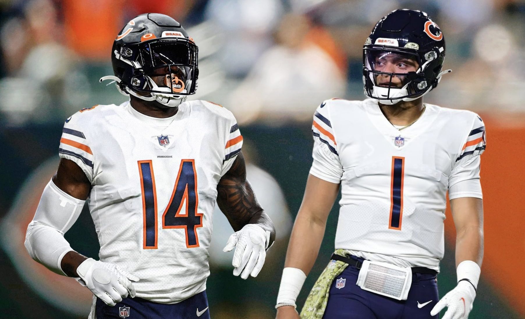 MAJOR Chicago Bears Trade Rumors On DK Metcalf & Brandin Cooks + Justin  Fields vs Jersey Jerry Drama 