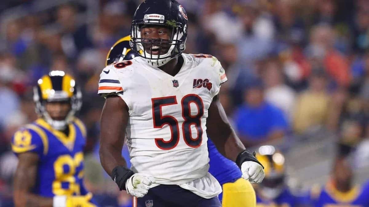 Person claiming to rep Bears' Roquan Smith making calls to teams