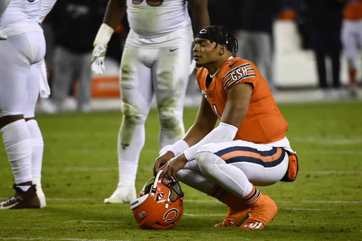 Daniel Greenberg on X: Justin Fields in a Chicago Bears uniform. (Picture  via @ChicagoBears)  / X