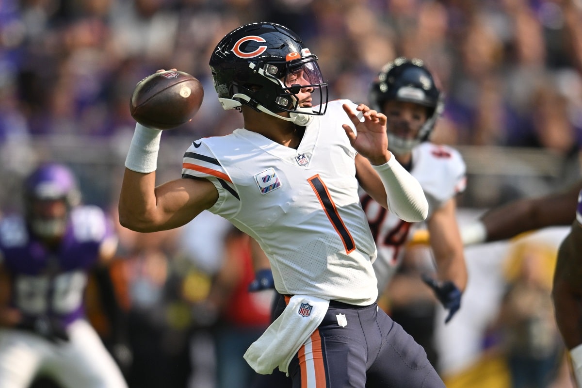 Bears' late rally falls short in 29-22 loss to Vikings.