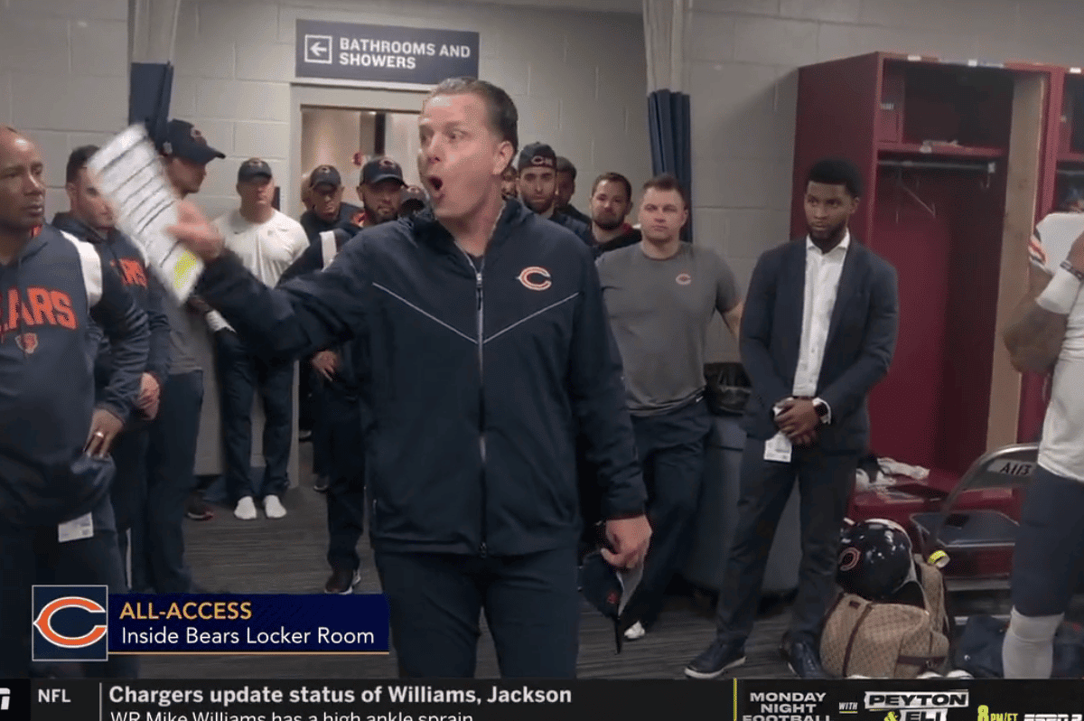 Matt Eberflus: Bears need to show passion, emotion in games – NBC Sports  Chicago