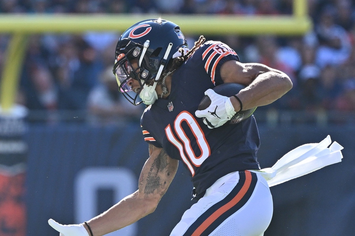 Bears WR Chase Claypool May Not Survive Training Camp