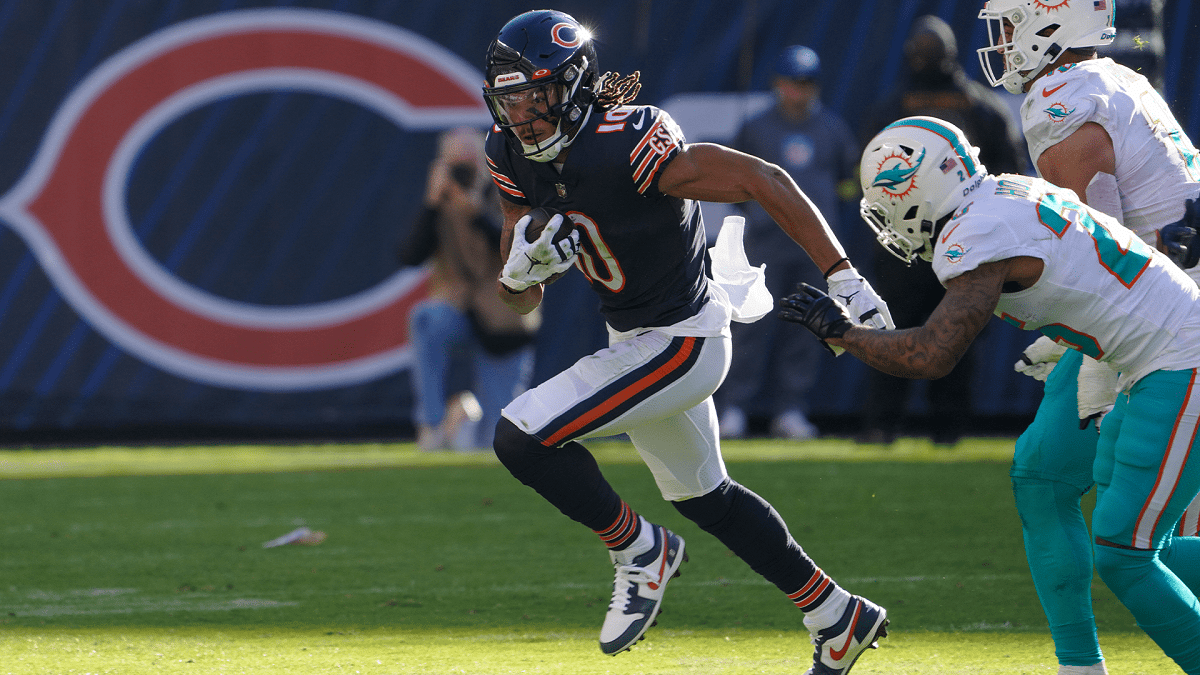 Bears WR Chase Claypool's tenure reaches a new low - Chicago Sun-Times