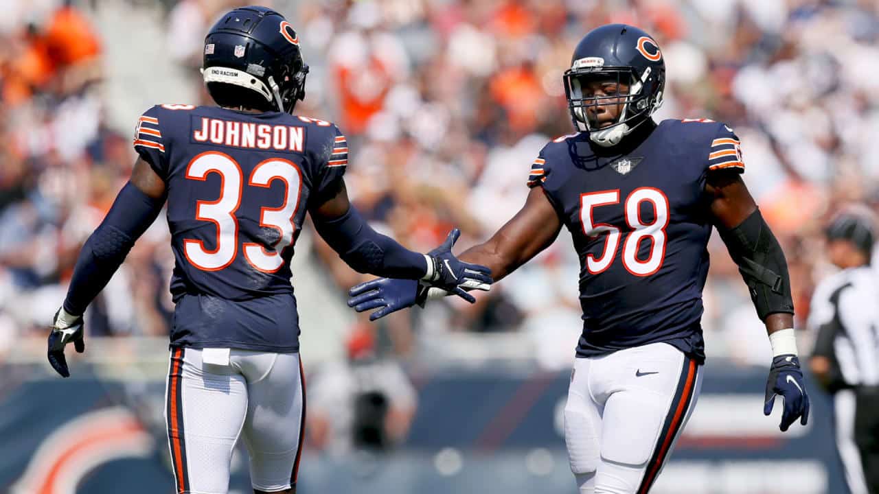 Chicago Bears injury report: Jaylon Johnson, Eddie Jackson out – NBC Sports  Chicago