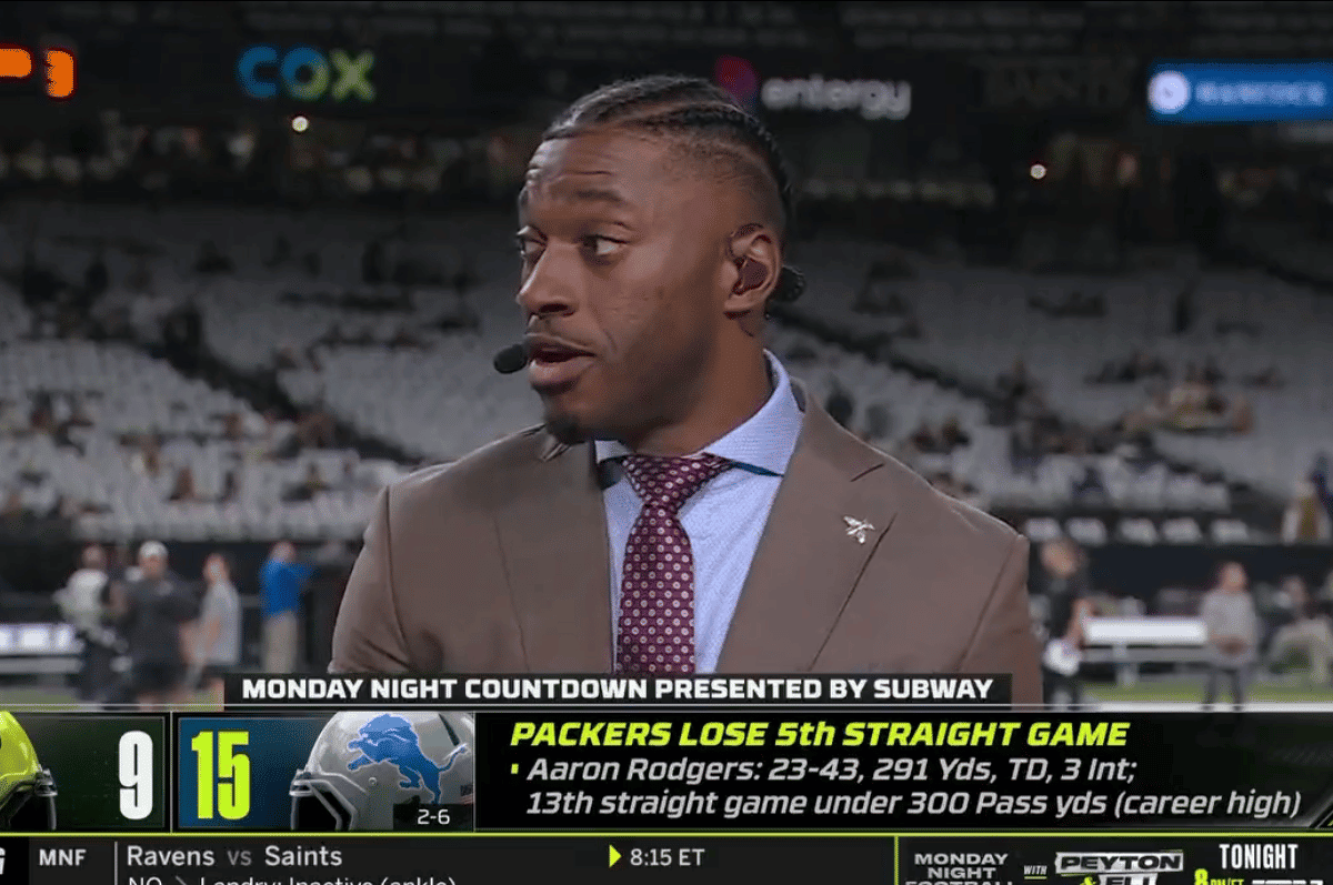 Former NFL QB Robert Griffin III Joins ESPN Monday Night Countdown