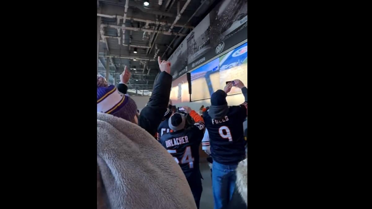 Celebrating the Bears' #1 Draft Pick at Soldier Field