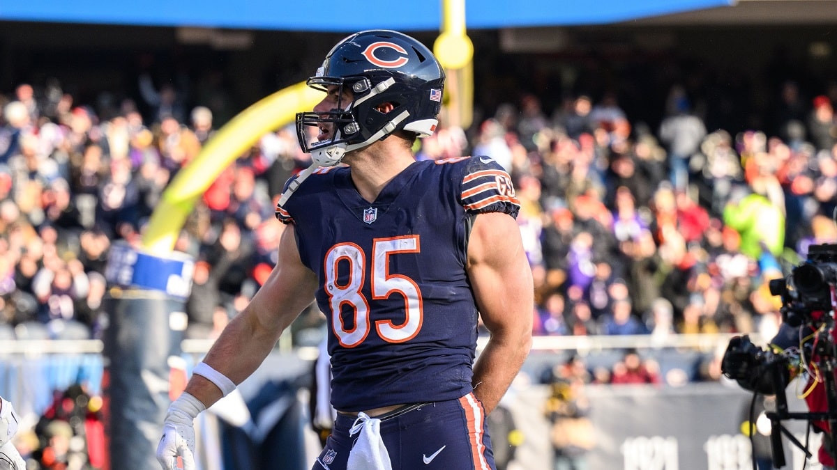 Chicago Bears TE Cole Kmet to participate in tight end summit