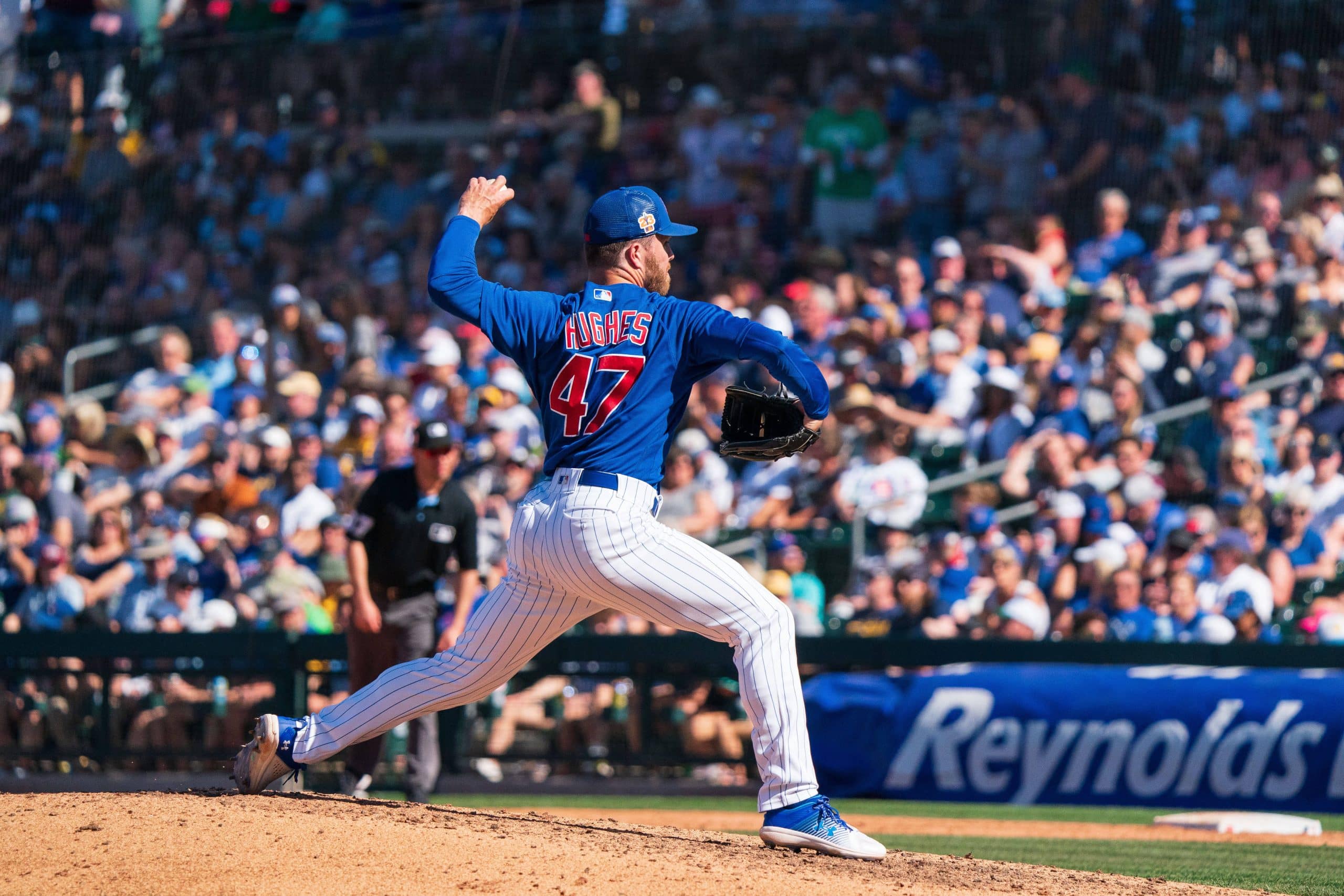 Aldo Soto on X: Brandon Hughes' MLB debut with the #Cubs. Not too bad.   / X