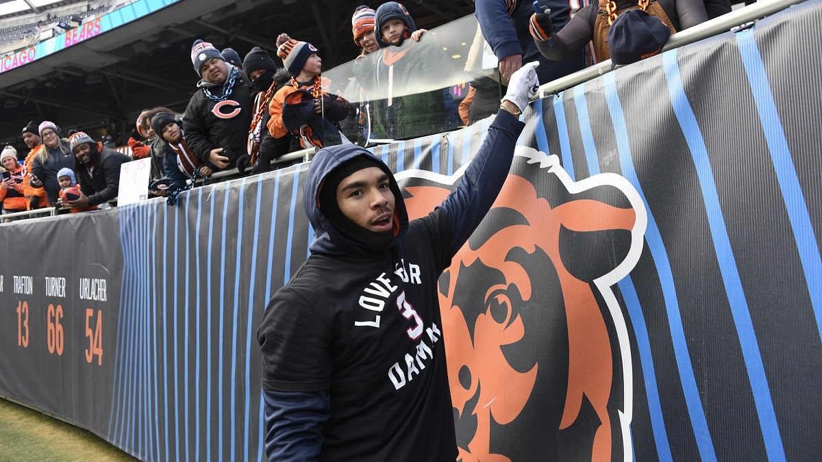 Bears clear WRs Claypool, Mooney for practice