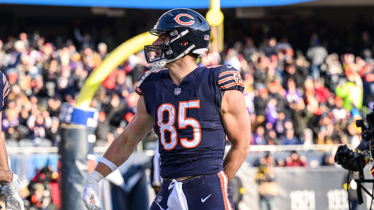 Cole Kmet reflects on rookie season with Bears