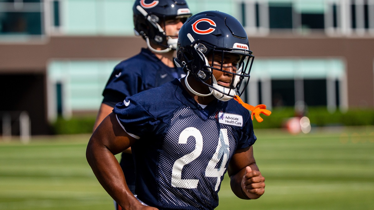 Bears' Khalil Herbert on competition at running back: 'Obviously, I want to  be the starter'