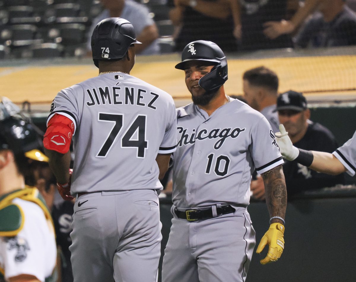 White Sox' Eloy Jimenez heating up at plate, but Luis Robert