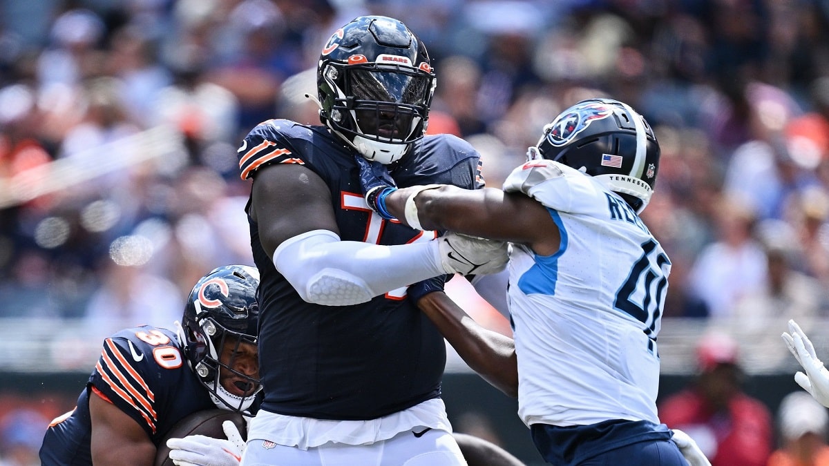 Alex Leatherwood Showed More Proof Bears May Have Fixed Him