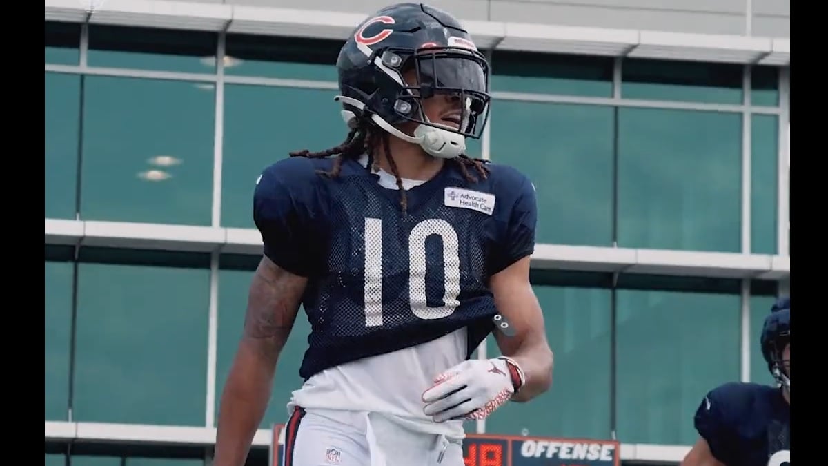 Chicago Bears training camp: Chase Claypool leaves with injury